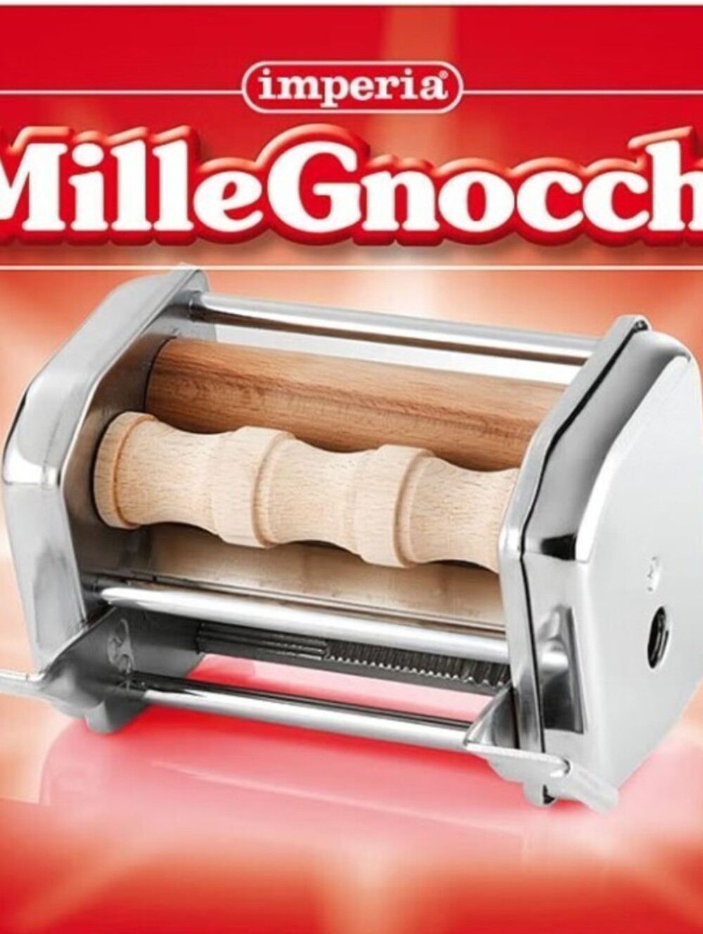 CucinaPro Gnocchi Maker Pasta Machine Attachment- Stainless Steel
